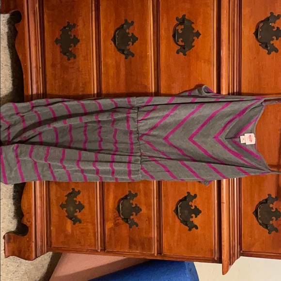 Stripped tank top sun dress - Picture 2 of 5